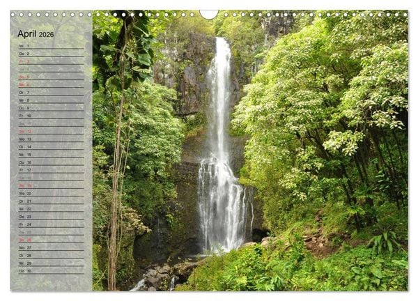 Produktbild: Land of Aloha - Hawaii Monatsplaner (Wandkalender 2026 DIN A3 quer), CALVENDO Monatskalender