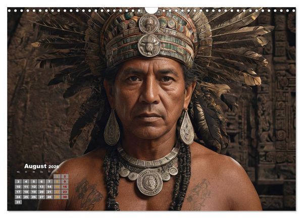 Produktbild: Gesichter der Menschheit (Wandkalender 2026 DIN A3 quer), CALVENDO Monatskalender