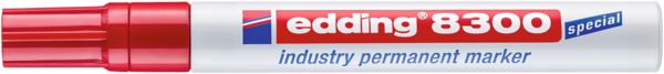 Produktbild: EDDING&reg; Permanent Marker 8300 Industry, rot