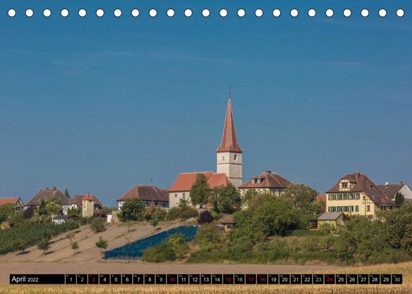 Produktbild: Mittelfr&auml;nkische Bocksbeutelstra&szlig;e (Tischkalender 2022 DIN A5 quer)