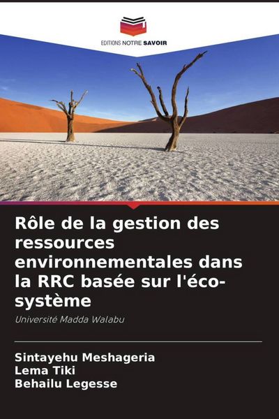 Produktbild: R&ocirc;le de la gestion des ressources environnementales dans la RRC bas&eacute;e sur l'&eacute;co-syst&egrave;me