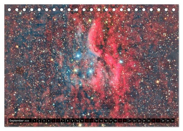 Produktbild: Nachthimmel (Tischkalender 2026 DIN A5 quer), CALVENDO Monatskalender