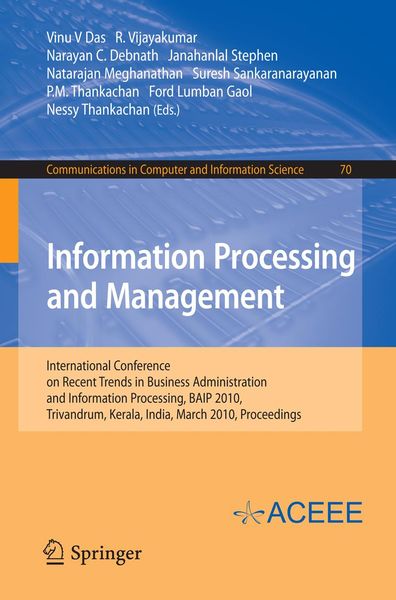 Produktbild: Information Processing and Management