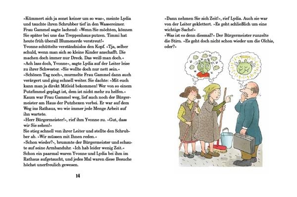 Produktbild: Die Olchis und das Schrumpfpulver