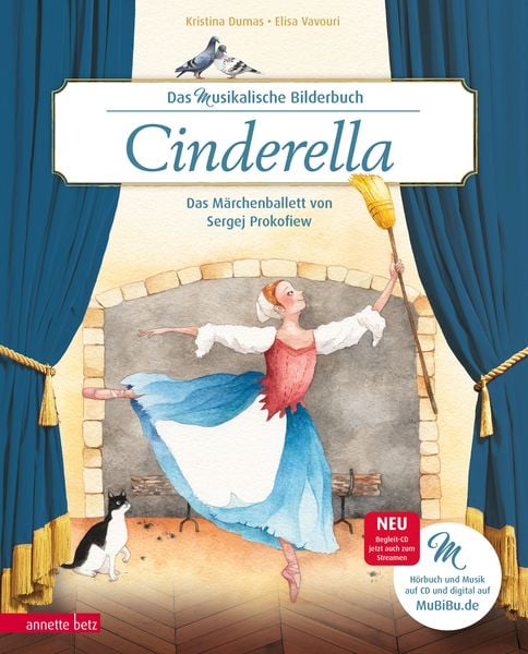 Produktbild: Cinderella (Das musikalische Bilderbuch mit CD und zum Streamen)