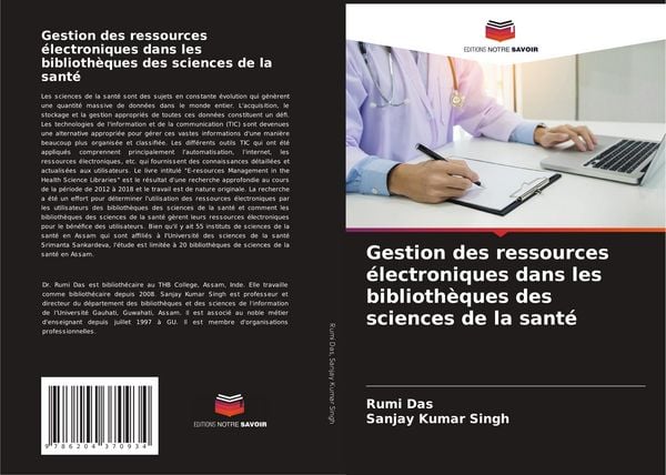 Produktbild: Gestion des ressources &eacute;lectroniques dans les biblioth&egrave;ques des sciences de la sant&eacute;