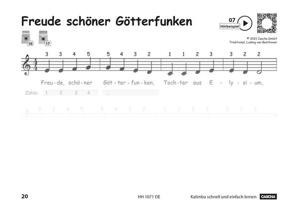 Produktbild: Kalimba - Schnell und einfach lernen
