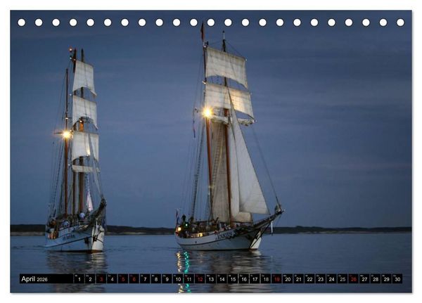 Produktbild: Hanse Sail (Tischkalender 2026 DIN A5 quer), CALVENDO Monatskalender