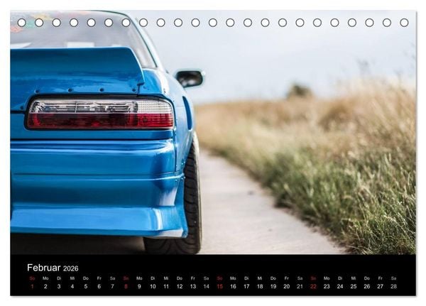 Produktbild: Nissan Silvia PS13 (Tischkalender 2026 DIN A5 quer), CALVENDO Monatskalender