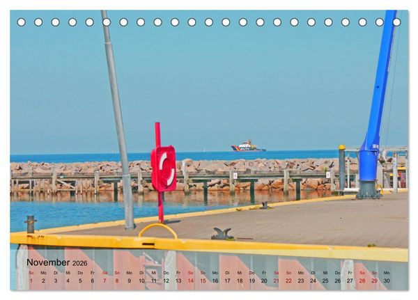Produktbild: Ostseebad K&uuml;hlungsborn. Erholung mit allen Sinnen (Tischkalender 2026 DIN A5 quer), CALVENDO Monatskalender