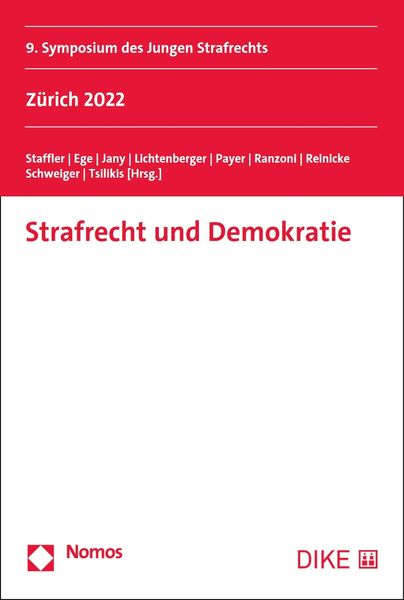 Produktbild: Strafrecht und Demokratie