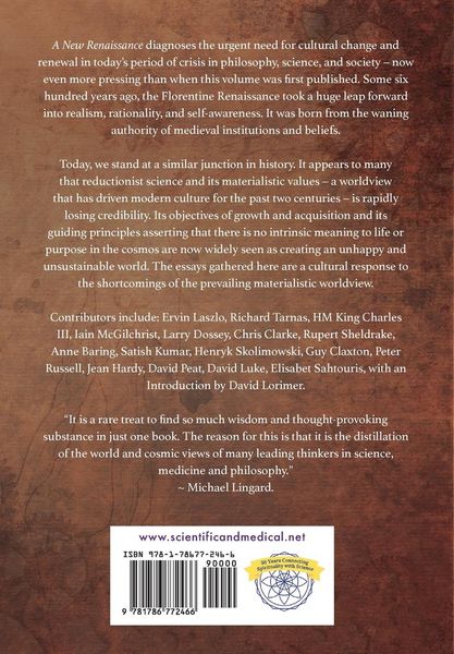 Produktbild: A New Renaissance: Transforming Science, Spirit and Society