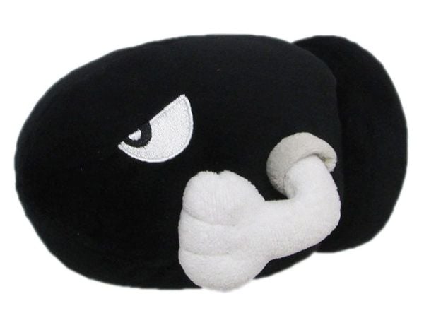Produktbild: Nintendo - Bullet Bill / Kugelwilli Pl&uuml;sch, ca. 13 cm