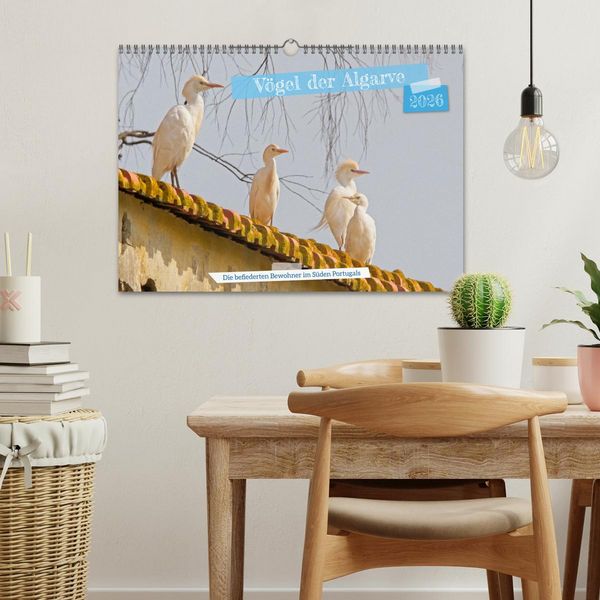 Produktbild: V&ouml;gel der Algarve (Wandkalender 2026 DIN A3 quer), CALVENDO Monatskalender