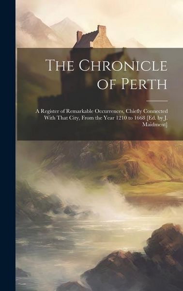 Produktbild: The Chronicle of Perth: A Register of Remarkable Occurrences, Chiefly Connected With That City, From the Year 1210 to 1668 [Ed. by J. Maidment