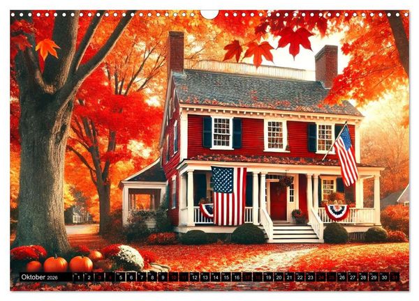 Produktbild: USA - Der amerikanische Geist (Wandkalender 2026 DIN A3 quer), CALVENDO Monatskalender