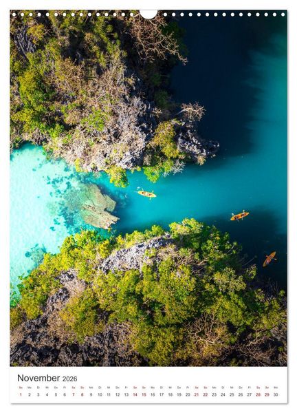 Produktbild: Philippinen - Ein wahres Inselparadies. (Wandkalender 2026 DIN A3 hoch), CALVENDO Monatskalender