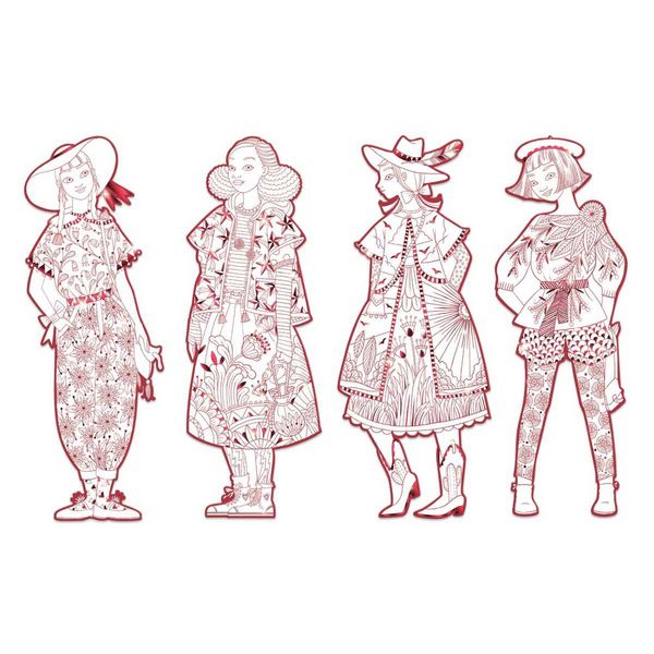 Produktbild: Ausmalbilder: Demoiselles Fiodor