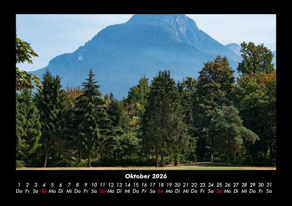 Produktbild: Bergige Welten 2026 Fotokalender DIN A3