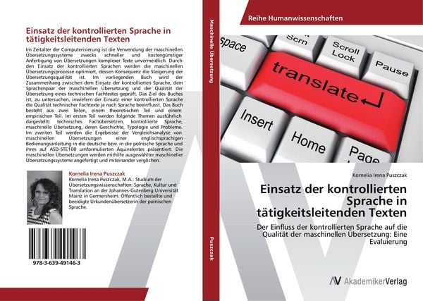 Produktbild: Einsatz der kontrollierten Sprache in t&auml;tigkeitsleitenden Texten