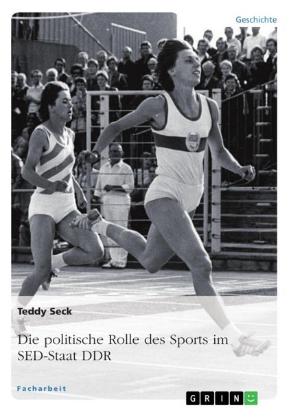 Produktbild: Die politische Rolle des Sports im SED-Staat DDR