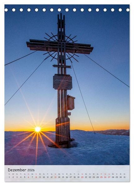 Produktbild: Der sonnige Lungau (Tischkalender 2026 DIN A5 hoch), CALVENDO Monatskalender