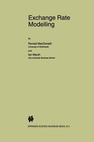 Produktbild: Exchange Rate Modelling