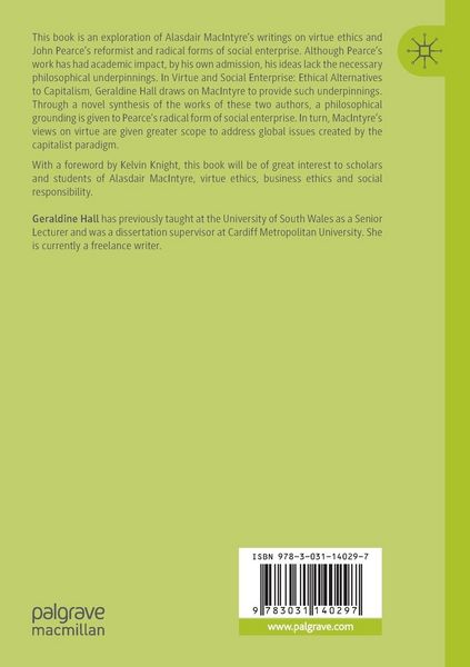 Produktbild: Virtue and Social Enterprise