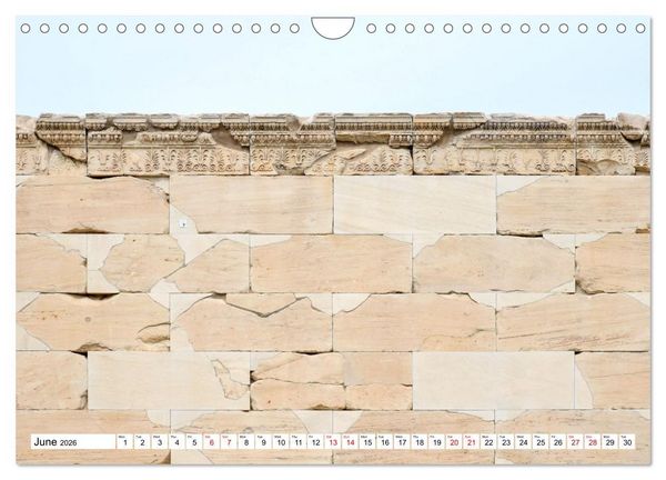 Produktbild: Ancient Greece and Architecture (Wall Calendar 2026 DIN A4 landscape), CALVENDO 12 Month Wall Calendar