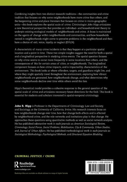 Produktbild: The Spatial Scale of Crime