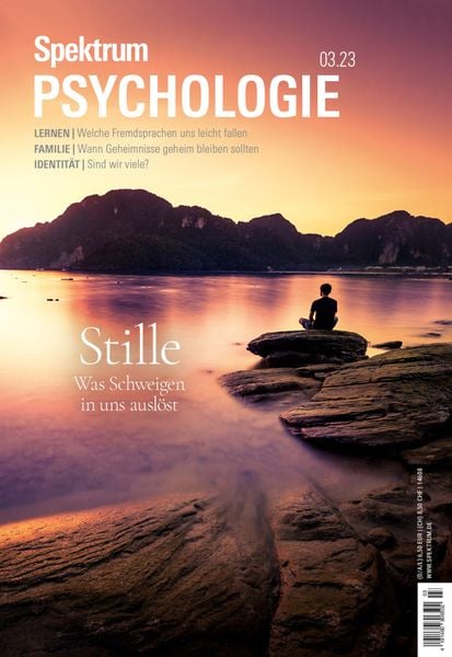 Produktbild: Spektrum Psychologie - Stille