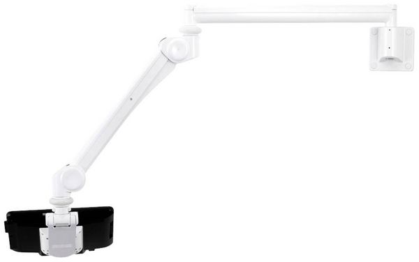 Produktbild: Neomounts FPMA-HAW300 Medical Monitor-Wandhalterung 1 Display(s) 25,4 cm (10") - 61 cm (24") Wei&szlig; Schwenkbar, Rotierbar, Neigbar, H&ouml;henverstellbar