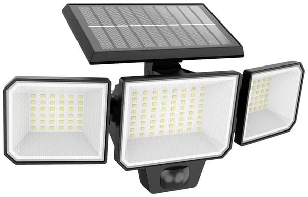 Philips Lighting Nysil 8720169269156 Solar-Wandstrahler mit Bewegungsmelder 8.7W Kaltweiß