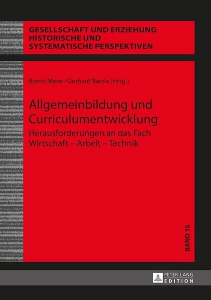 Produktbild: Allgemeinbildung und Curriculumentwicklung