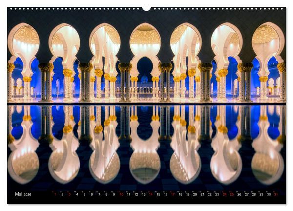 Produktbild: Bilder aus 1001 Nacht (Wandkalender 2026 DIN A2 quer), CALVENDO Monatskalender
