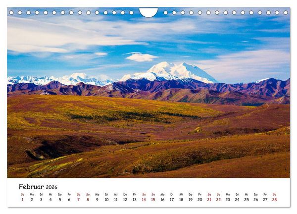 Produktbild: Alaska und Yukon, endlose Freiheit erleben (Wandkalender 2026 DIN A4 quer), CALVENDO Monatskalender