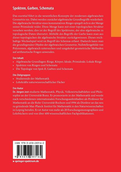 Produktbild: Spektren, Garben, Schemata