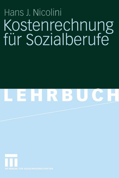 Produktbild: Kostenrechnung f&uuml;r Sozialberufe