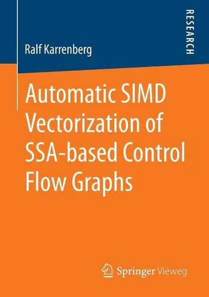 Produktbild: Automatic SIMD Vectorization of SSA-based Control Flow Graphs