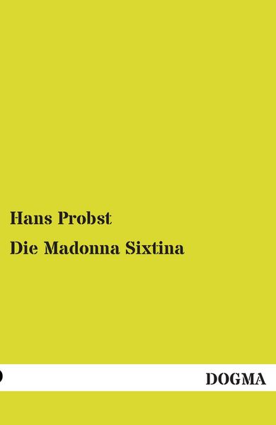 Produktbild: Die Madonna Sixtina
