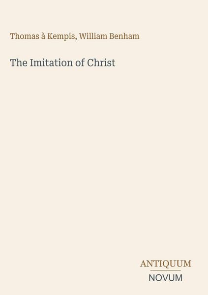 Produktbild: The Imitation of Christ