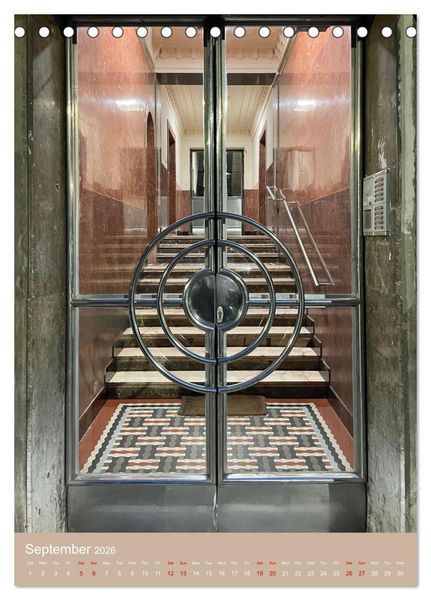 Produktbild: Doors of Belgrade (Desk Calendar 2026 DIN A5 portrait), CALVENDO 12 Month DeskCalendar