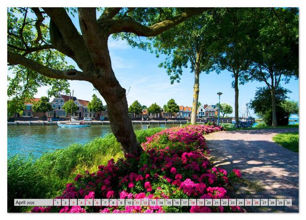 Produktbild: Ungew&ouml;hnliches Nordholland (Wandkalender 2026 DIN A4 quer), CALVENDO Monatskalender