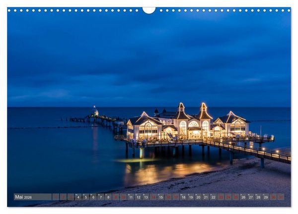 Produktbild: OSTSEEK&Uuml;STE Sehnsuchtsorte in Mecklenburg-Vorpommern (Wandkalender 2026 DIN A3 quer), CALVENDO Monatskalender
