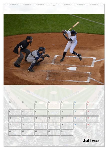 Produktbild: Kultsport Baseball (hochwertiger Premium Wandkalender 2026 DIN A2 hoch), Kunstdruck in Hochglanz