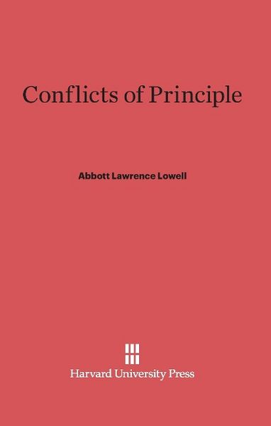 Produktbild: Conflicts of Principle