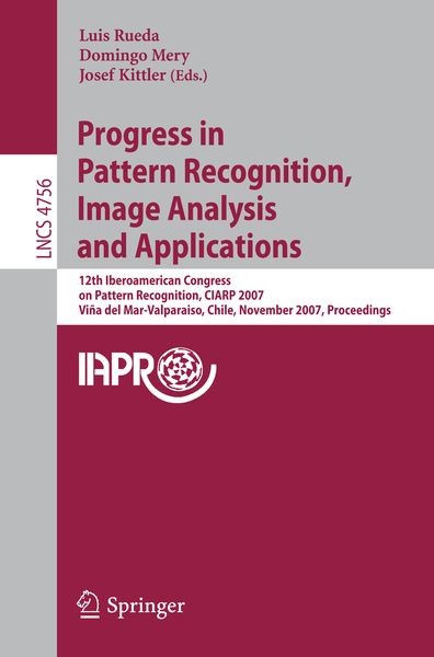 Produktbild: Progress in Pattern Recognition, Image Analysis and Applications