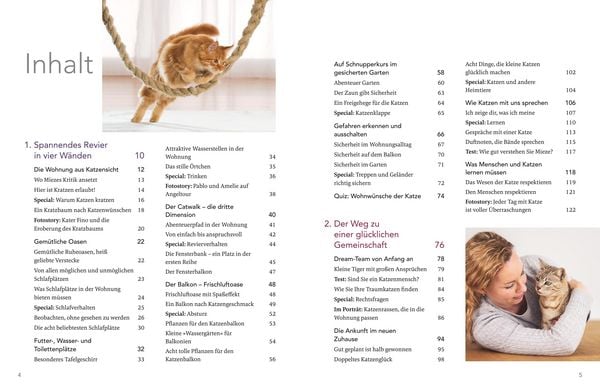 Produktbild: Das gro&szlig;e Wohnungskatzen-Wohlf&uuml;hl-Buch