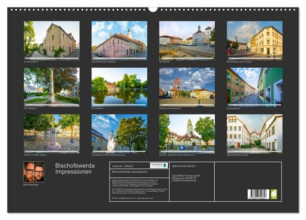 Produktbild: Bischofswerda Impressionen (Wandkalender 2026 DIN A2 quer), CALVENDO Monatskalender