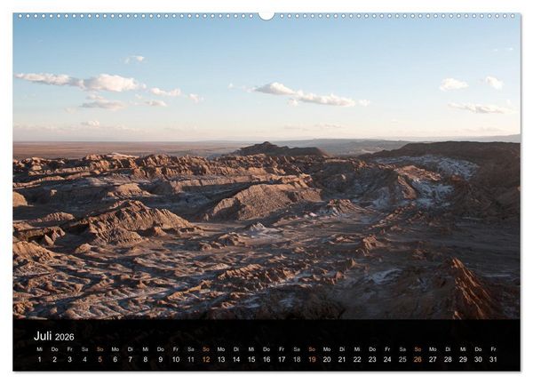 Produktbild: Atacama: Die W&uuml;ste im Norden Chiles (hochwertiger Premium Wandkalender 2026 DIN A2 quer), Kunstdruck in Hochglanz